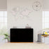 Rustika Rowe -  Sideboard High Gloss Black 120x36x69 cm Chipboard